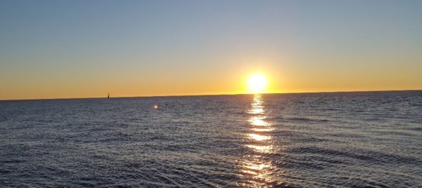 Sonnenuntergang - immer beeindruckend